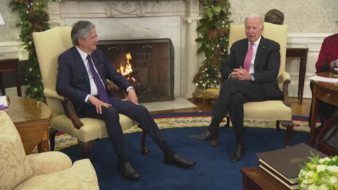 0010. President Biden Hosts a Bilateral Meeting with President Guillermo Lasso of Ecuador