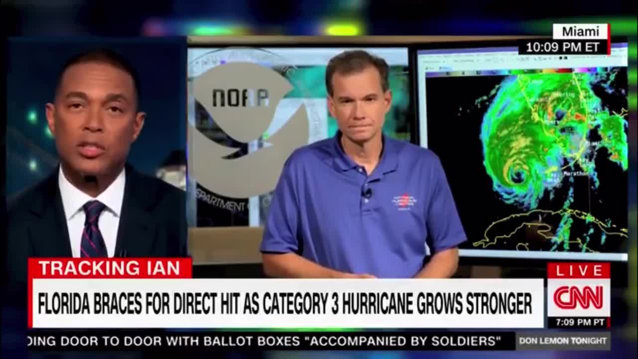 Don Lemon Gets An Answer He Doesn’t Like On Climate Change From NHC Director