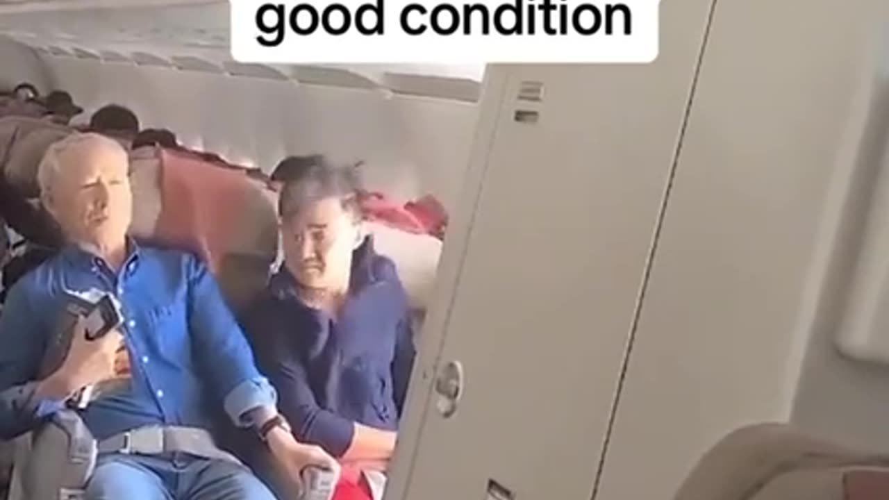 A passenger opened a planes exit door during a flight