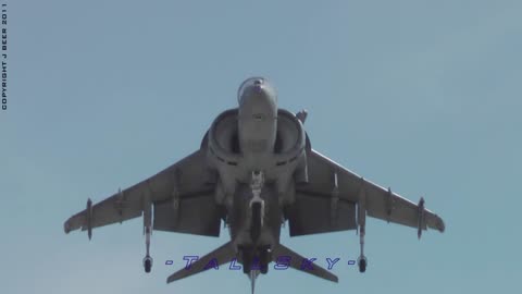 MCAS Miramar Jump Jet Demo, Harrier 8B