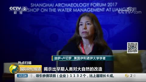 ■ 國際財經報導-20190707-熱點掃描： 浙江杭州良渚古城遺址被列入《世界遺產名錄》【CCTV財經】《02m23s》