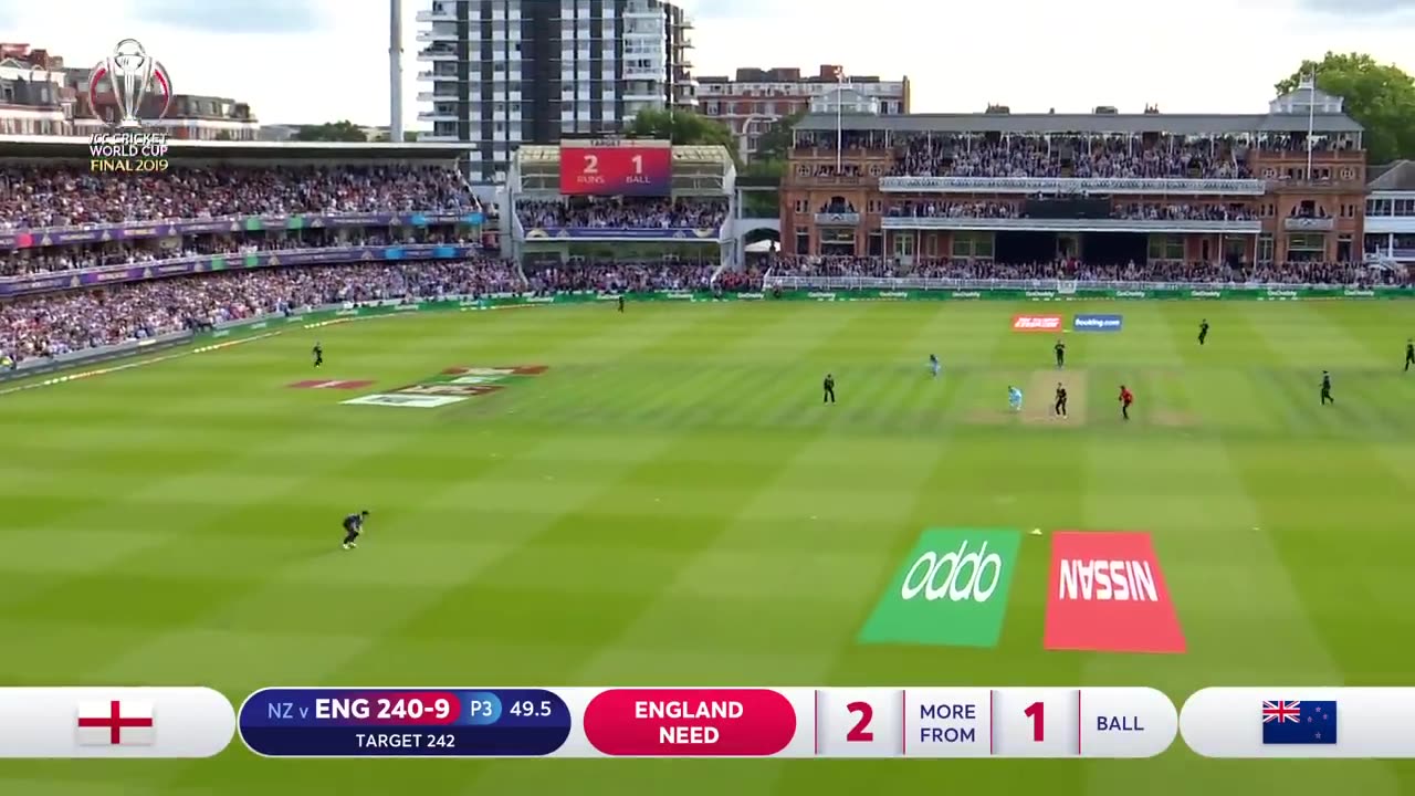 Incredible Final Over of England's Innings! _ Stokes Forces Super Over _ ICC CWP 2019