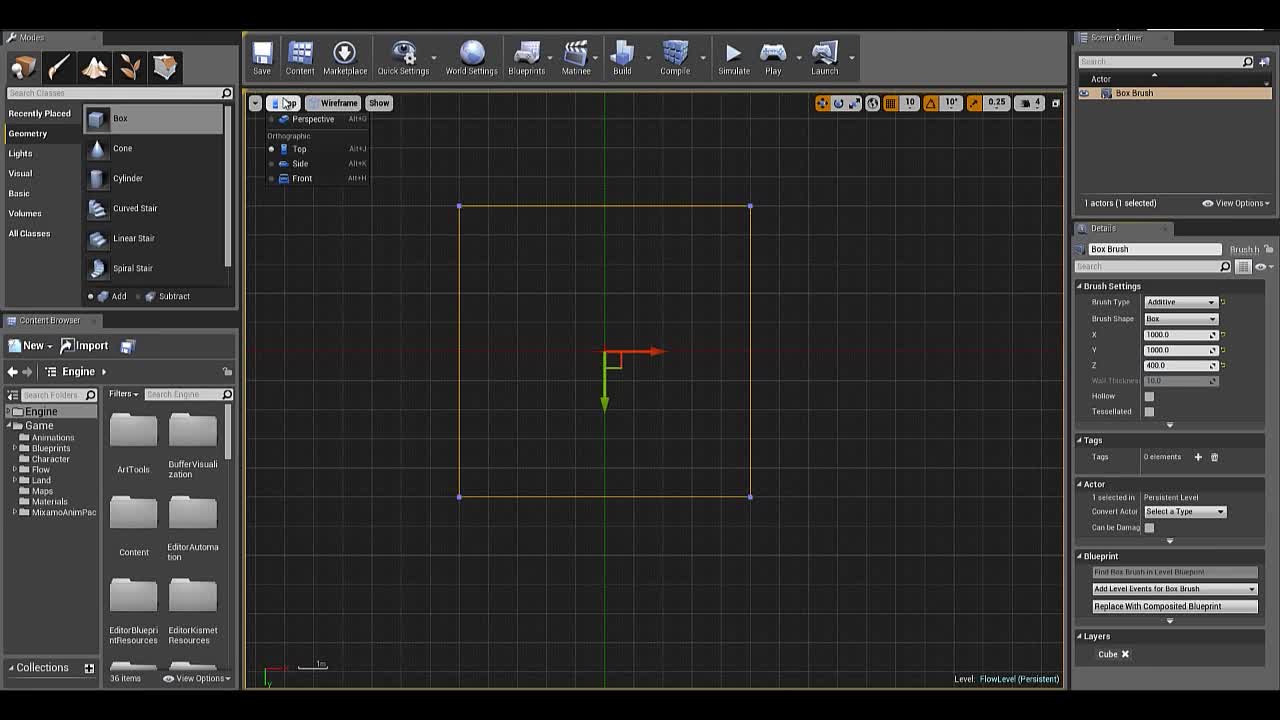 Water Flow Production Video Tutorial, UE4 10