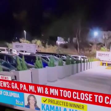 Trucks full of ballots pulling up at 12am in Philadelphia