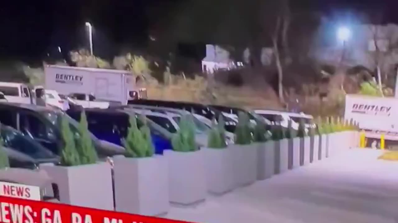 Trucks full of ballots pulling up at 12am in Philadelphia