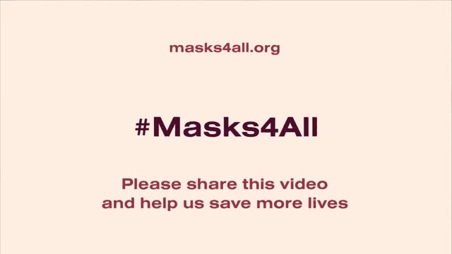 How to Significantly Slow Coronavirus Masks4All