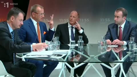 Debata ve slovenské televizi - lidé vás vynesou v zubech