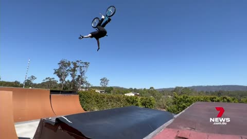 Olympic gold medallist Logan Martin offers up Gold Coast BMX pad on Airbnb | 7NEWS