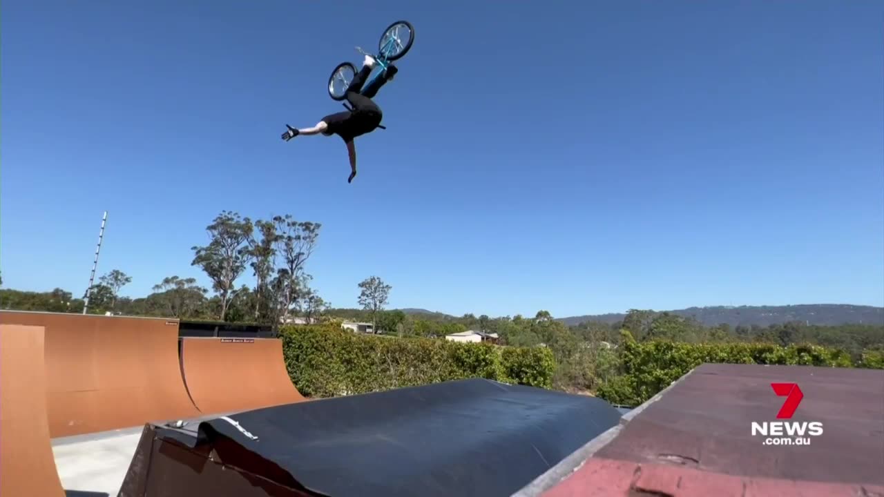 Olympic gold medallist Logan Martin offers up Gold Coast BMX pad on Airbnb | 7NEWS