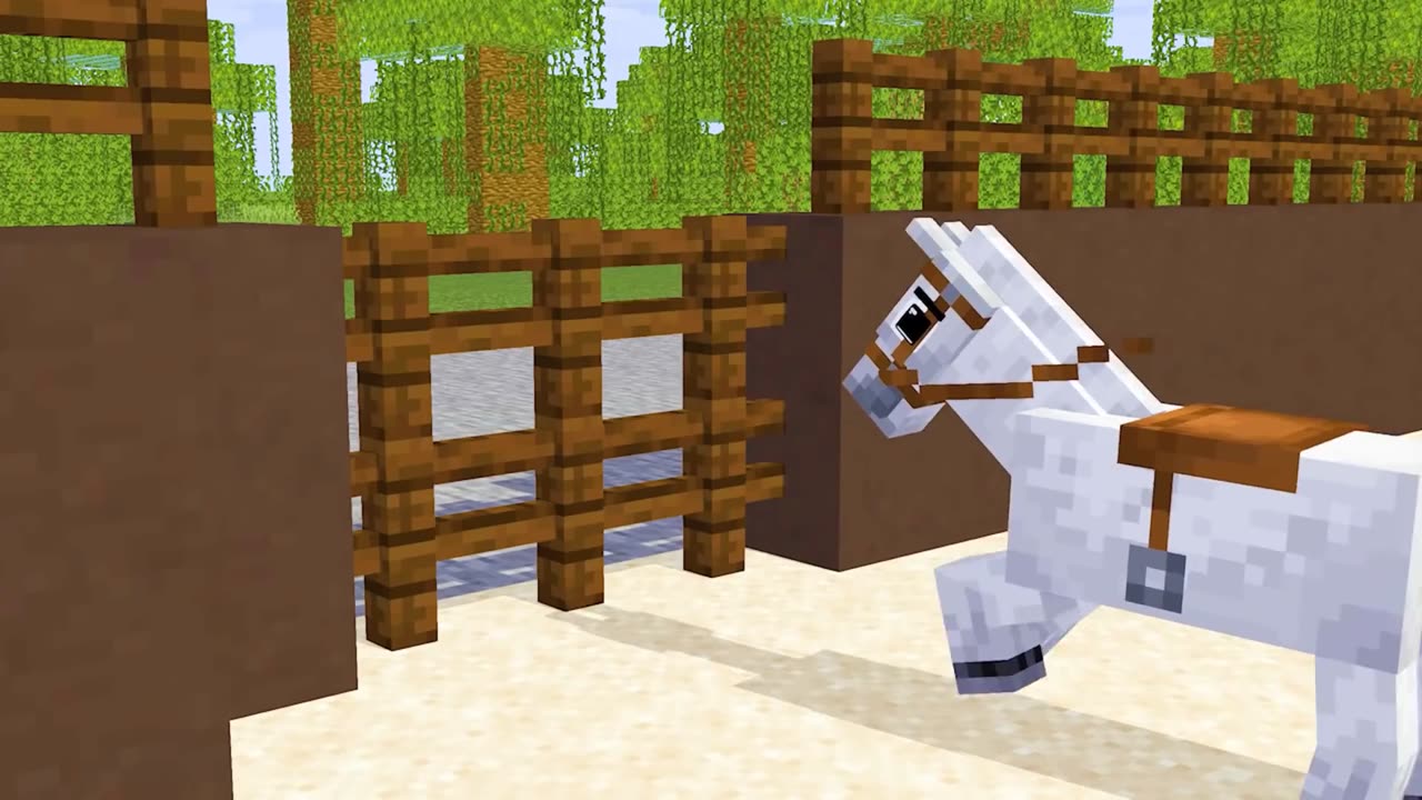 Monster school Baby Zombie Best Friend Is A Horse - Sad Story - Minecraft Animation