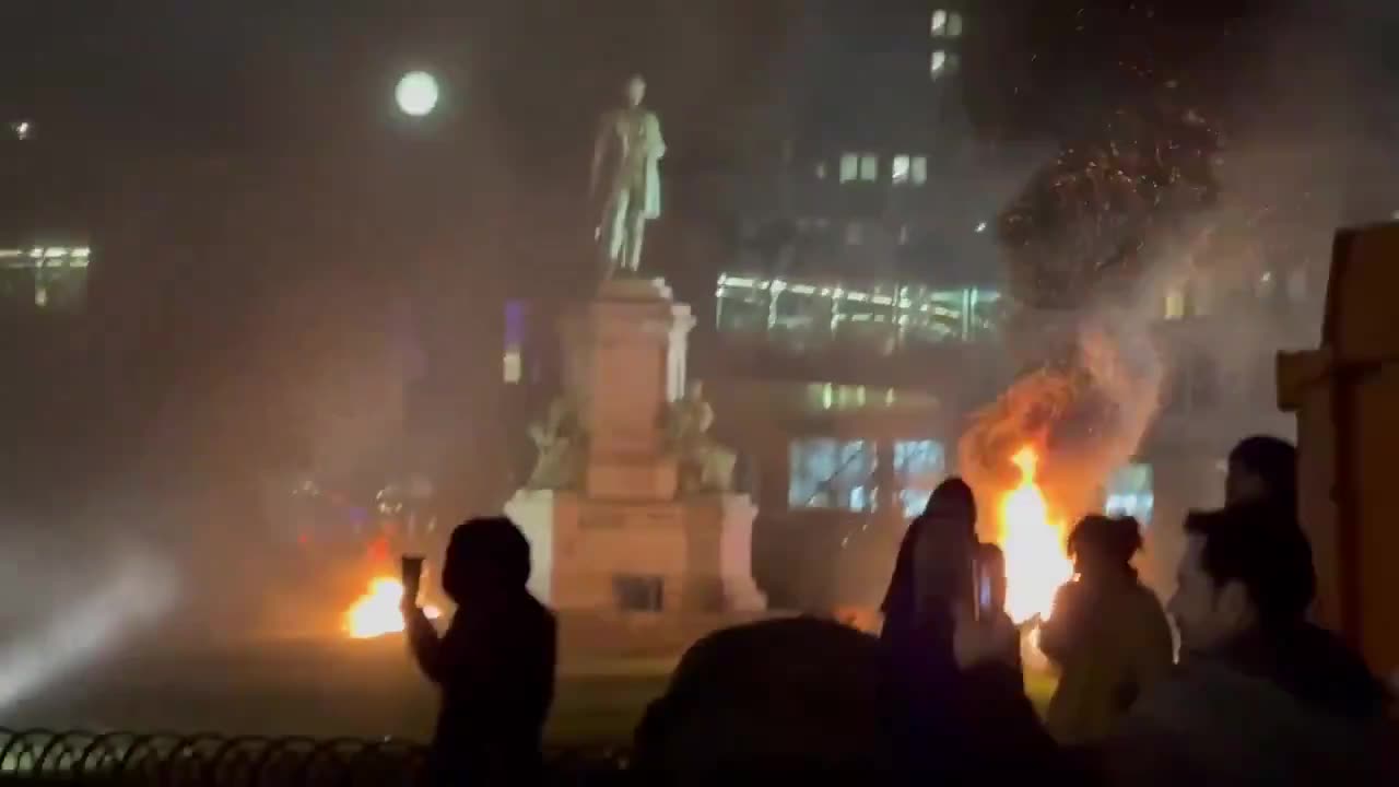 Farmers Protest at EU Parliament in Brussels