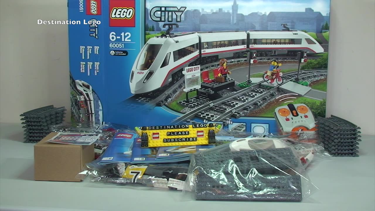 UNBOXING - LEGO CITY High-Speed Passenger Train