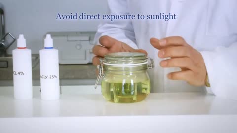 How do you make your own CDS Chloride Dioxide Solution