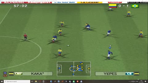 (PCSX2) PES08 American Cup Final Brazil v Colombia