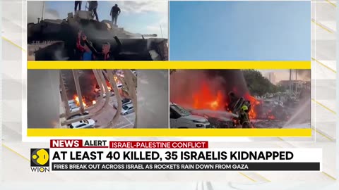 Israel-Palestine conflict: At least 40 killed, 35 kidnapped