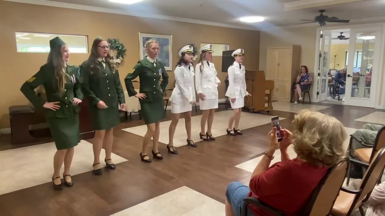 Andrew Sisters Medley Routine