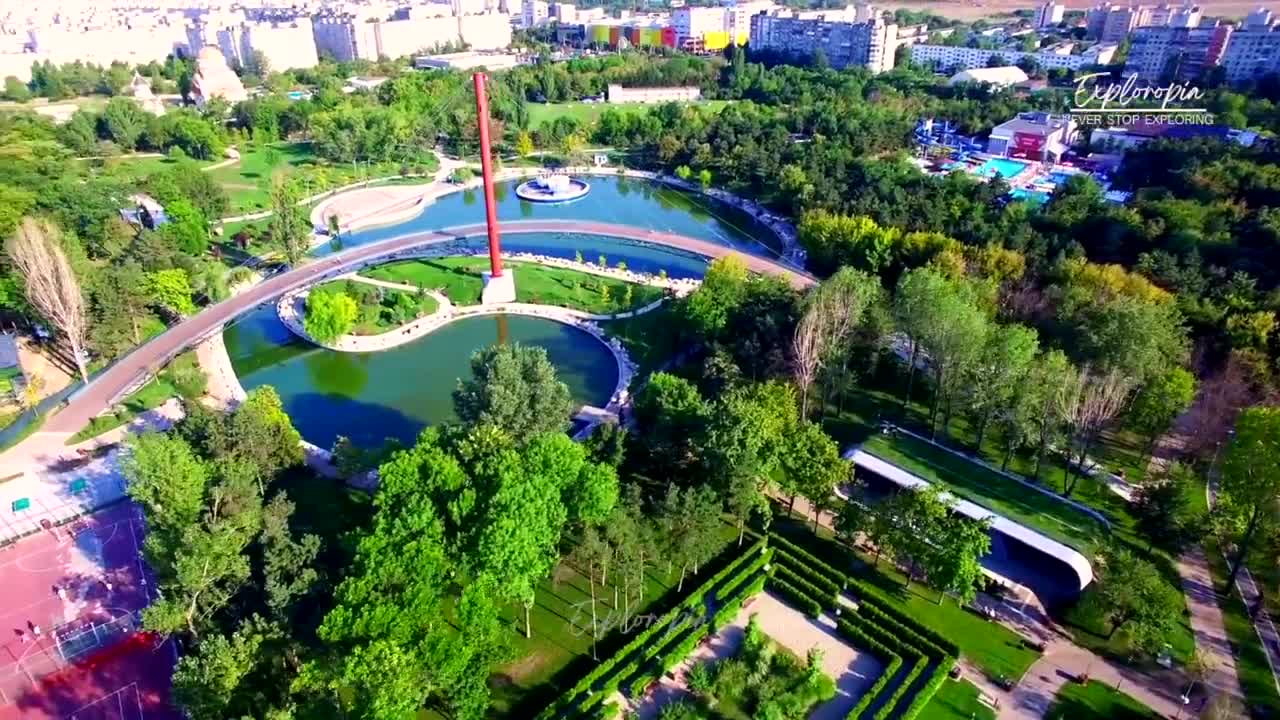 Bucharest, Romania 🇷🇴 in 4K ULTRA HD 60FPS Video by Drone