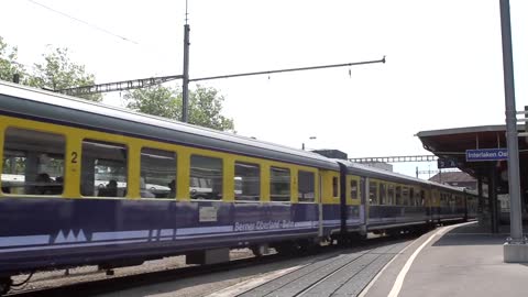 Swiss Rail at Interlaken Ost - 2013