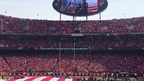 Entire Stadium Sings National Anthem After Singer Has Mic Troubles #Shorts