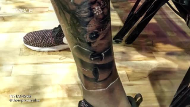 Check Out Kevin Durant's MASSIVE Thigh Tattoo of Rick James