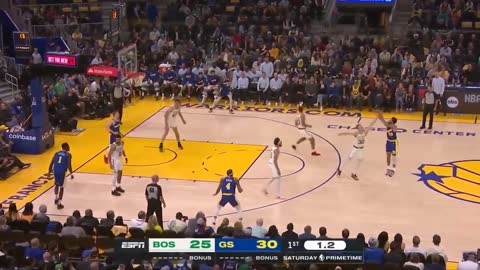 🔥STEPH CURRY TURN-AROUND THREE TO BEAT THE BUZZER 🚨