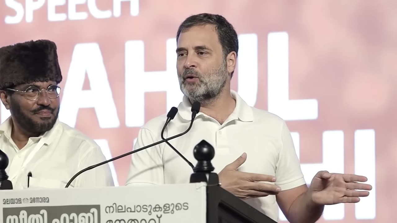Being my translator can be a dangerous job _ Rahul Gandhi _ Kerala