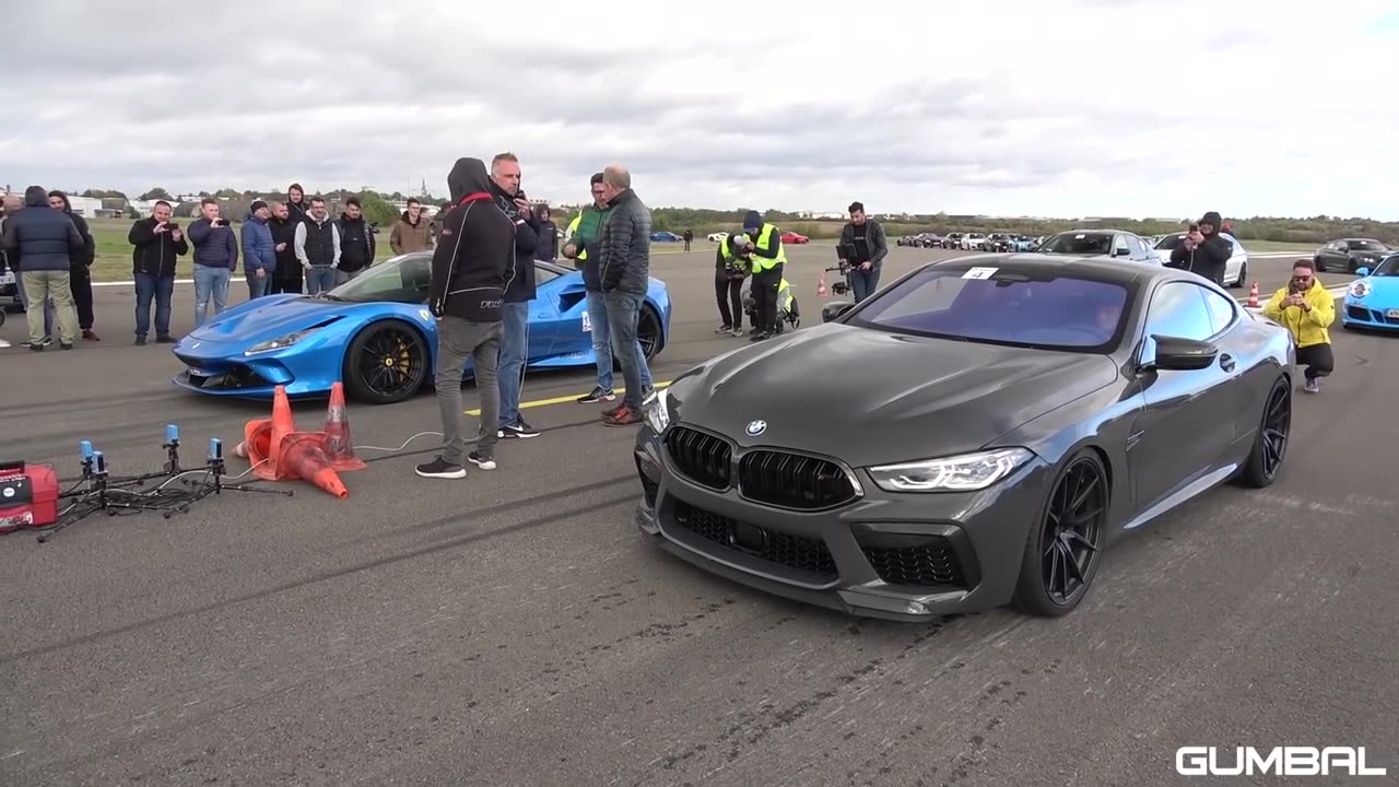 BMW M8 Competition Aulitzky Tuning (625HP) vs Nissan GT-R R35 (900HP)