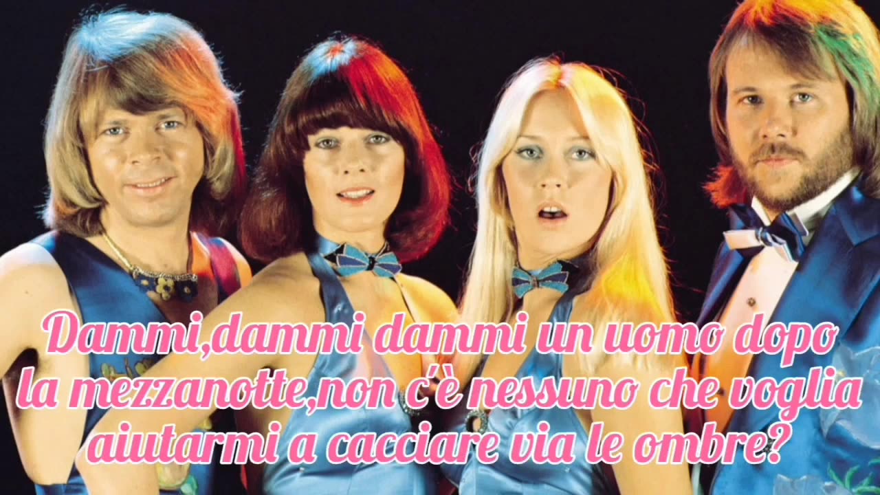 "Gimme gimme gimme(a man after midnight)-Abba(1979)-traduzione in italiano