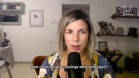 Israel/Hamas War - Day One (12 hrs after attack) - Israeli, Efrat Fenigson, gives her opinion.