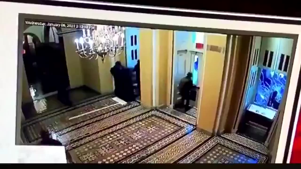 Why were Antifa the first group to breech the Capital here?