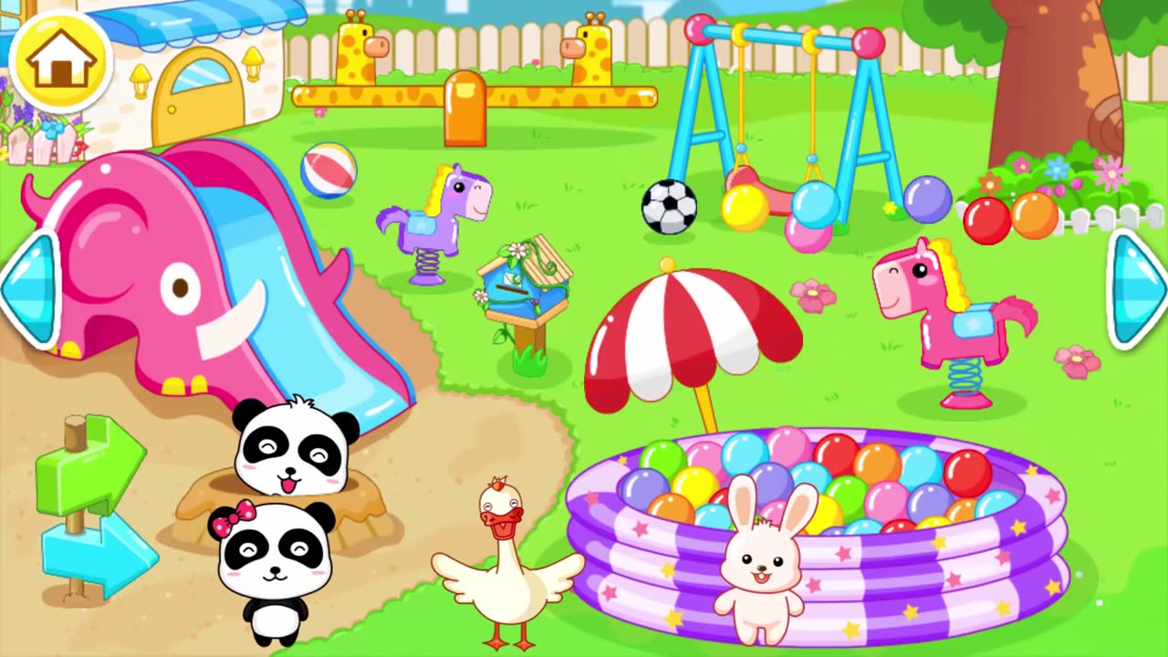 My Kindergarten - Panda Games｜Fall in love Kindergarten｜To overcome the psychological fear