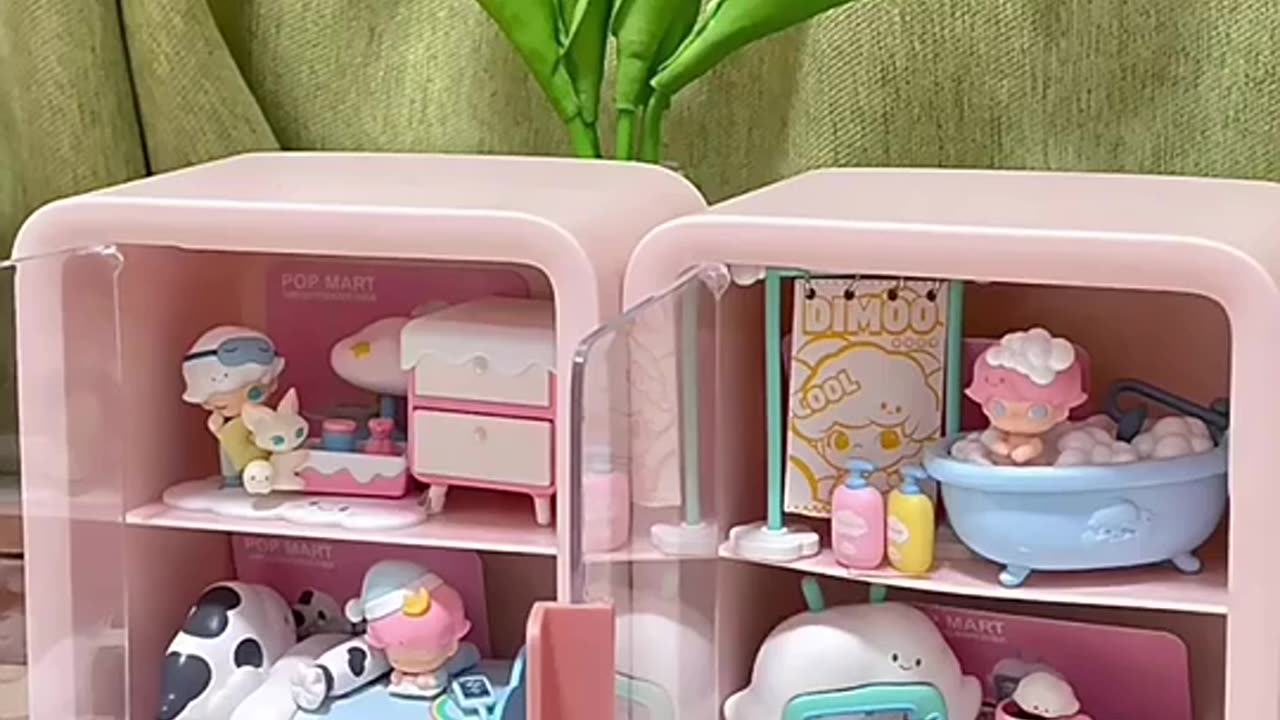 Acrylic Blind Box Storage Display Stand Figure Toys Dolls Show Cabinet check description to buy