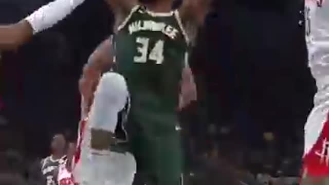 Giannis Goes Through 3 Defenders