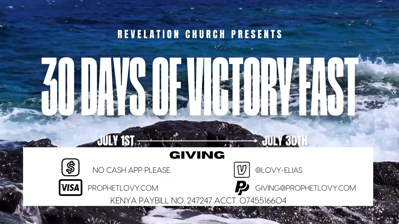 DAY 3 OF VICTORY // PRAYER & FASTING // DR. LOVY L. ELIAS