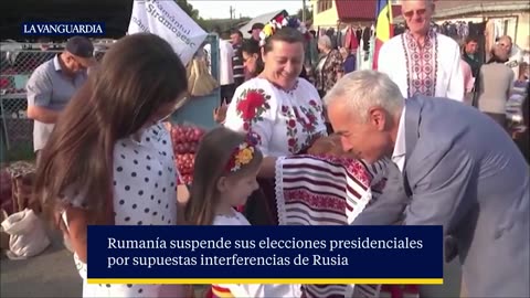 Rumanía suspende sus elecciones presidenciales por supuestas interferencias de Rusia