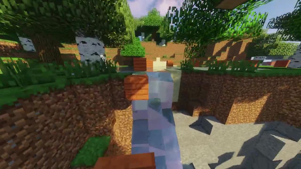 Minecraft Parkour Game