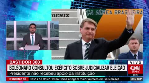 Bolsonaro consultou o Exército sobre judicializar a eleição | CNN 360º