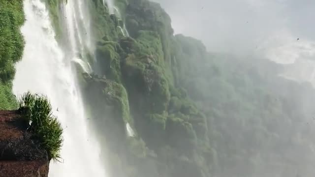 Drone Captures Spectacular View of One of The World's Prettiest Waterfalls