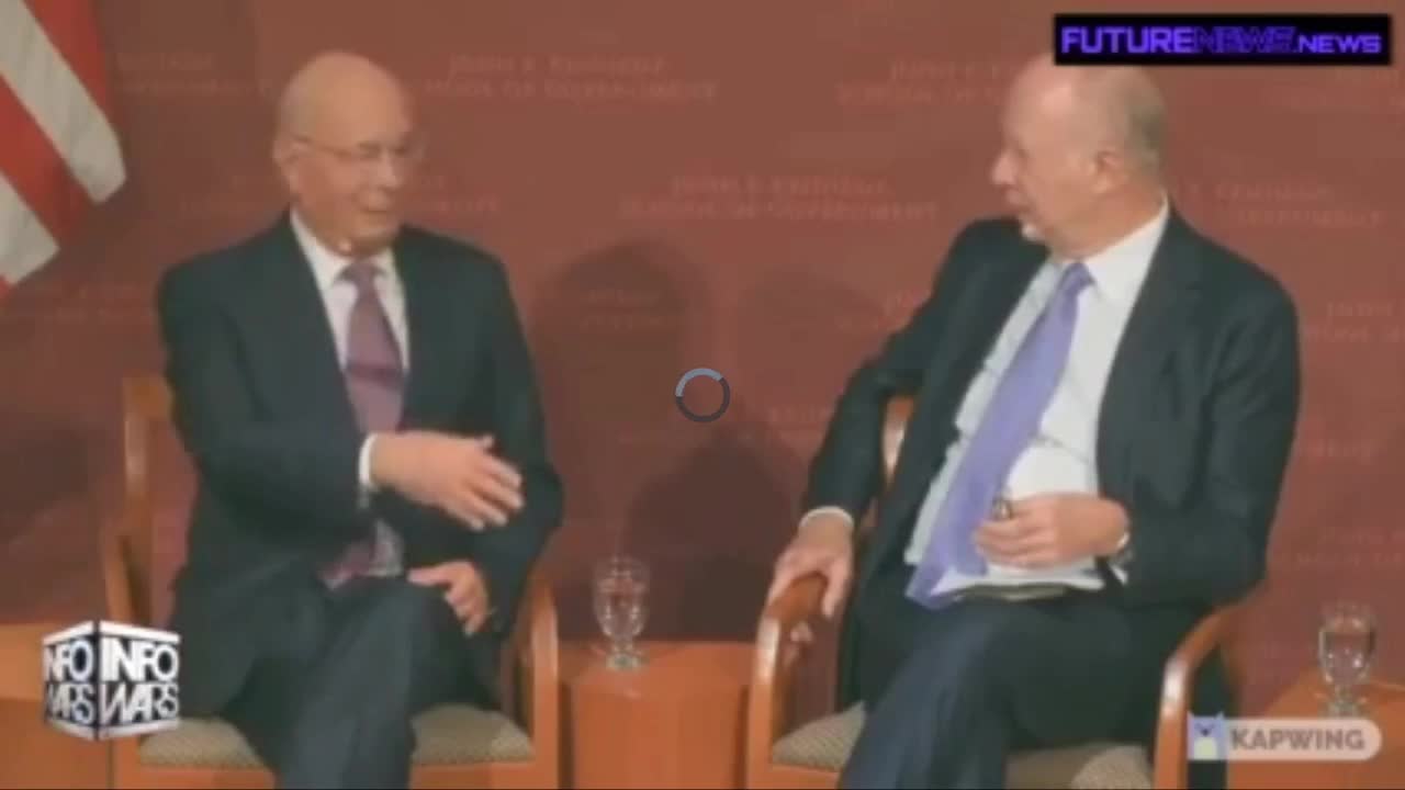Klaus Schwab Admitting Control of World Leaders