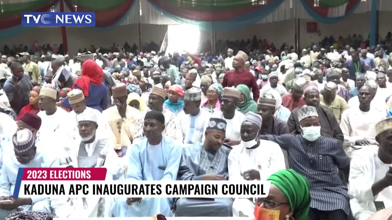 El Rufai Inaugurates APC Campaign Council for 2023 Elections