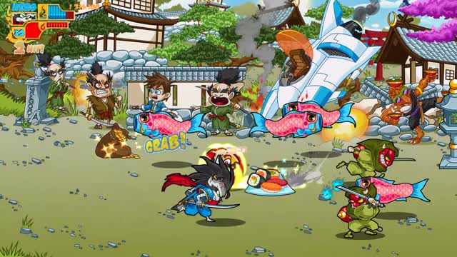 Прохождение игры Jitsu Squad Часть 1