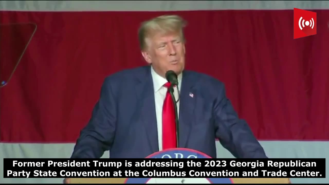 Donald trump`s speech Maga is Maga