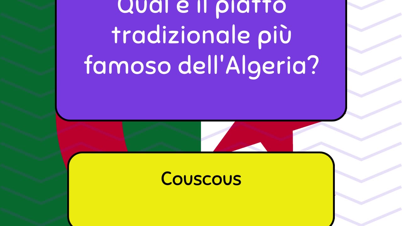 Quiz sull'Algeria