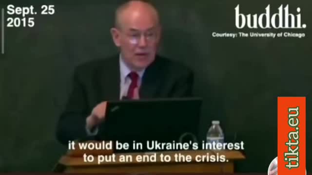 John M advised Ukraine in 2016 not to take the heroic option why?