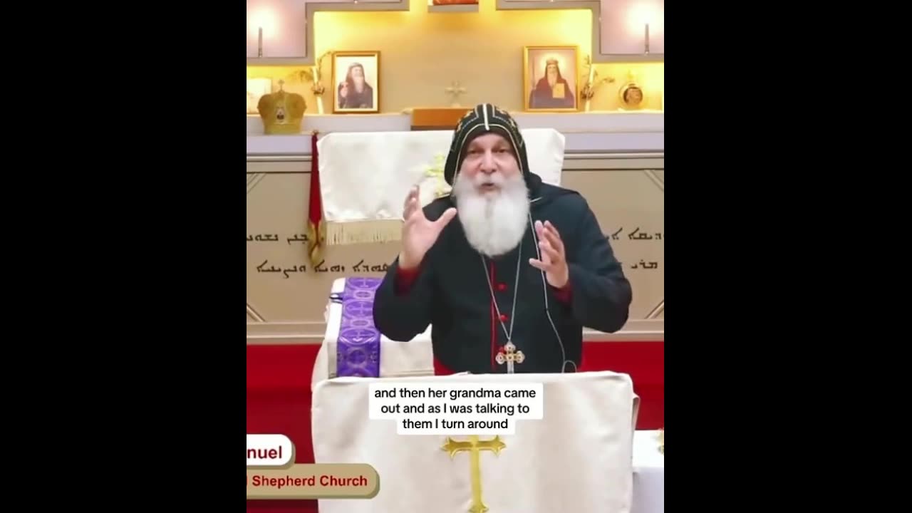 BREAKING : Assyrian Orthodox Bishop Mar Mari Emmanuel was stabbed in Sydney’s west during mass!