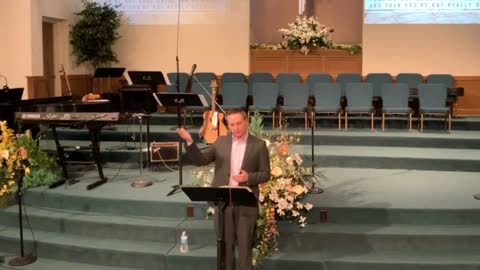 John McDaniel Preaching at First Baptist Church of Santa Fe (May 2020)