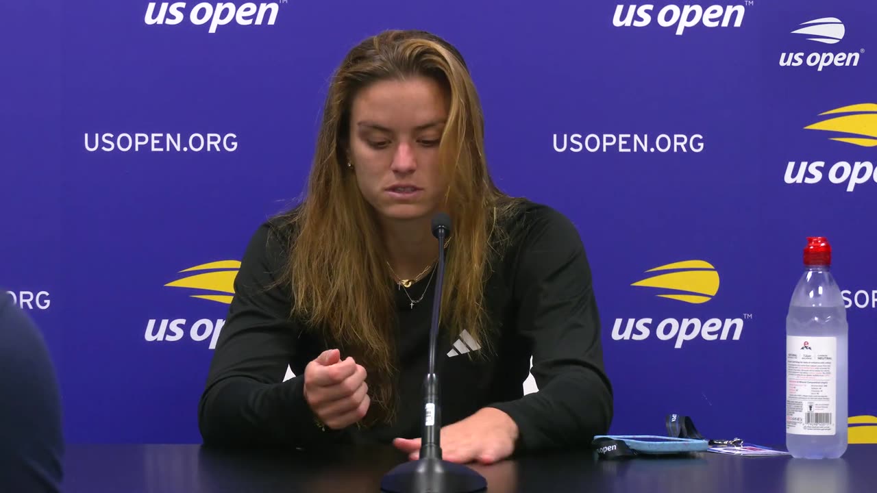 Maria Sakkari Press Conference | 2023 US Open Round 1