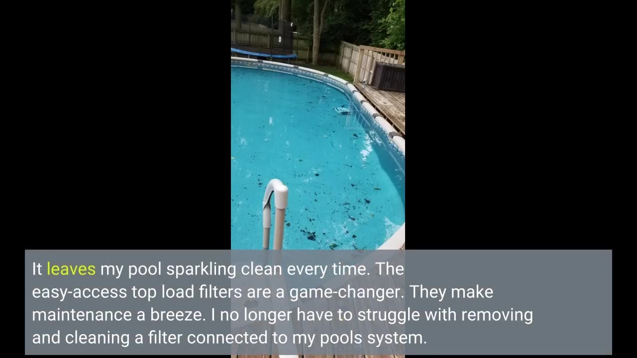 Skim Feedback: Dolphin E10 Robotic Pool Vacuum Cleaner — Powerful Active Scrubbing Brush — Easy...