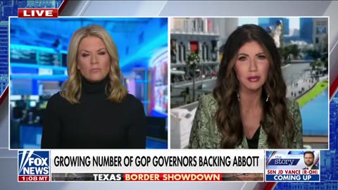 South Dakota Gov Kristi Noem Puts Her Full Support Behind Texas