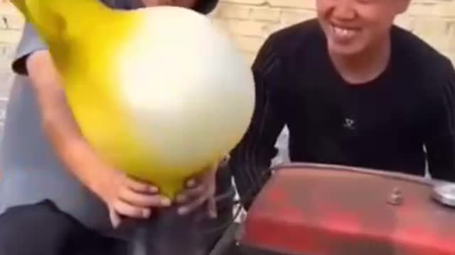 Like in a cartoon